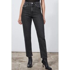 Black Denim Zara The 90's Mom Fit Jeans (NWT)